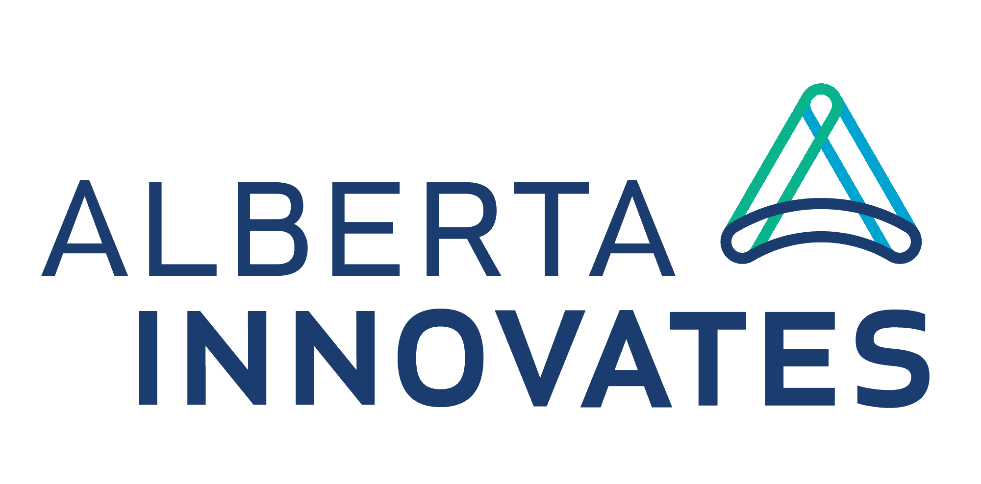 Alberta innovates logo on a green background showcasing artificial intelligence.