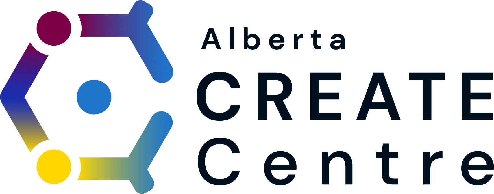 The AI-driven logo for the Alberta Create Centre showcases the advancements in nanofabrication.
